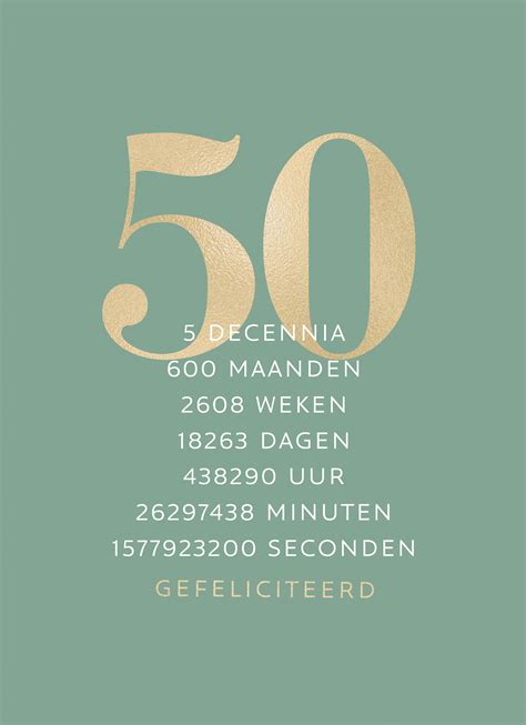 halve eeuw verjaardag|50 jaar gefeliciteerd! Voor een man, vrouw, teksten en gedichten.